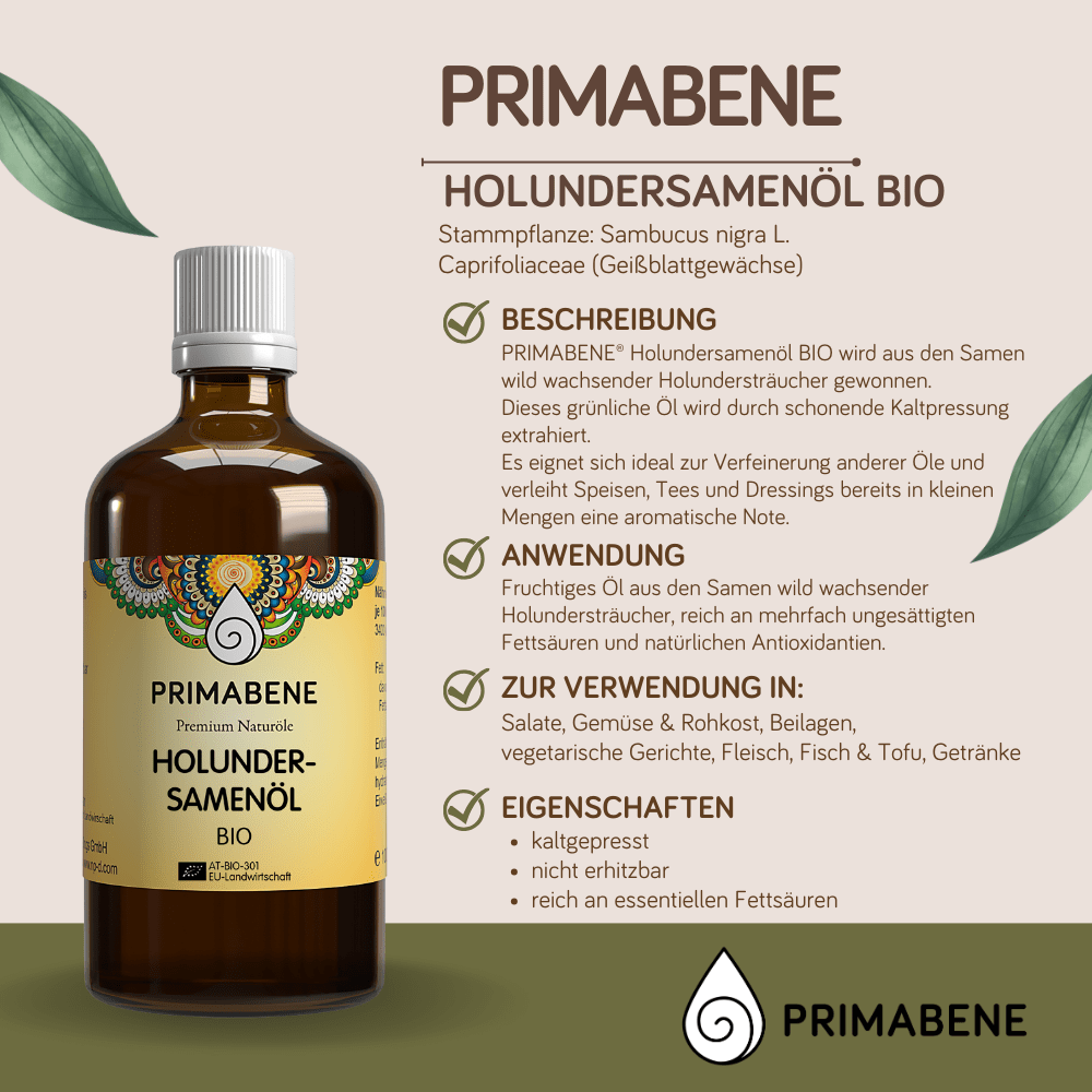 Bild von Holundersamenöl Bio